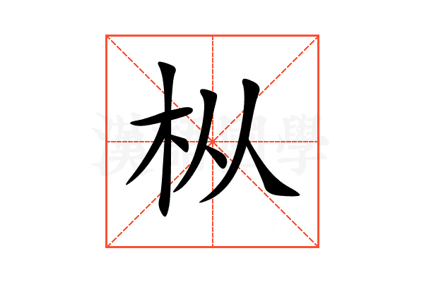 枞