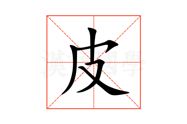 皮