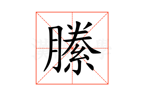 縢