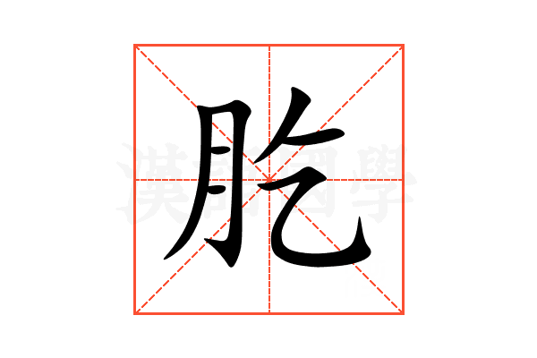 肐